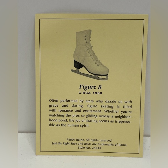🔺$23🔺FIGURE 8 - JUST THE RIGHT SHOE by Raine - 4” miniature - Picture 8 of 8